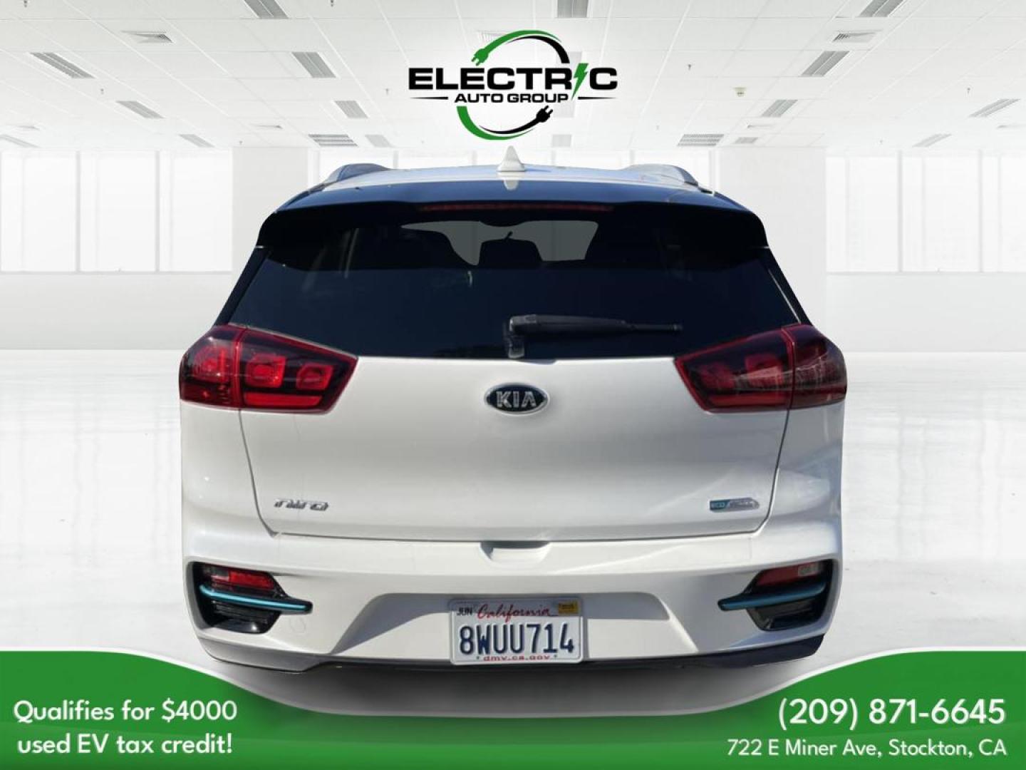 2021 WHITE Kia Niro EV EX (KNDCC3LG2M5) , 6A transmission, located at 722 E Miner Ave, Stockton, CA, 95202, (209) 871-6645, 37.956711, -121.282310 - PLUS TAXES AND FEES - Photo#5