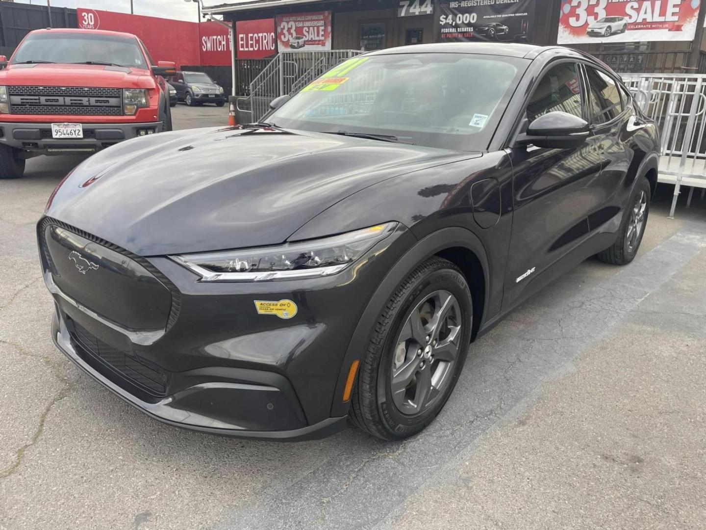 2021 Ford Mustang Mach-E Select (3FMTK1RM6MM) with an ELECTRIC engine, 1A transmission, located at 722 E Miner Ave, Stockton, CA, 95202, (209) 871-6645, 37.956711, -121.282310 - PLUS TAXES AND FEES NO CHARGER AVAILABE - Photo#2