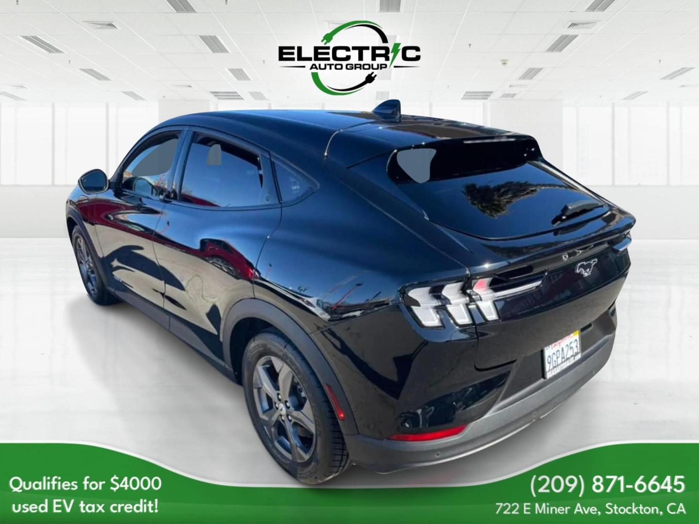2023 BLACK Ford Mustang Mach-E Select (3FMTK1RM6PM) with an ELECTRIC engine, 1A transmission, located at 722 E Miner Ave, Stockton, CA, 95202, (209) 871-6645, 37.956711, -121.282310 - PLUS TAXES AND FEES NO CHARGER AVAILABE - Photo#14