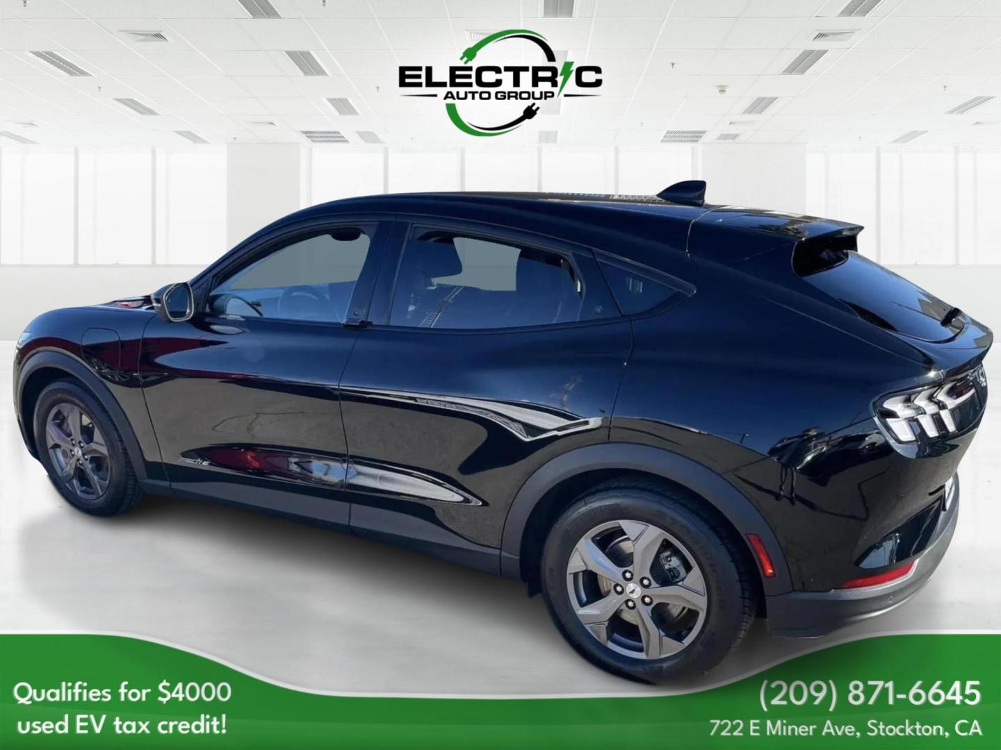 2023 BLACK Ford Mustang Mach-E Select (3FMTK1RM6PM) with an ELECTRIC engine, 1A transmission, located at 722 E Miner Ave, Stockton, CA, 95202, (209) 871-6645, 37.956711, -121.282310 - PLUS TAXES AND FEES NO CHARGER AVAILABE - Photo#17