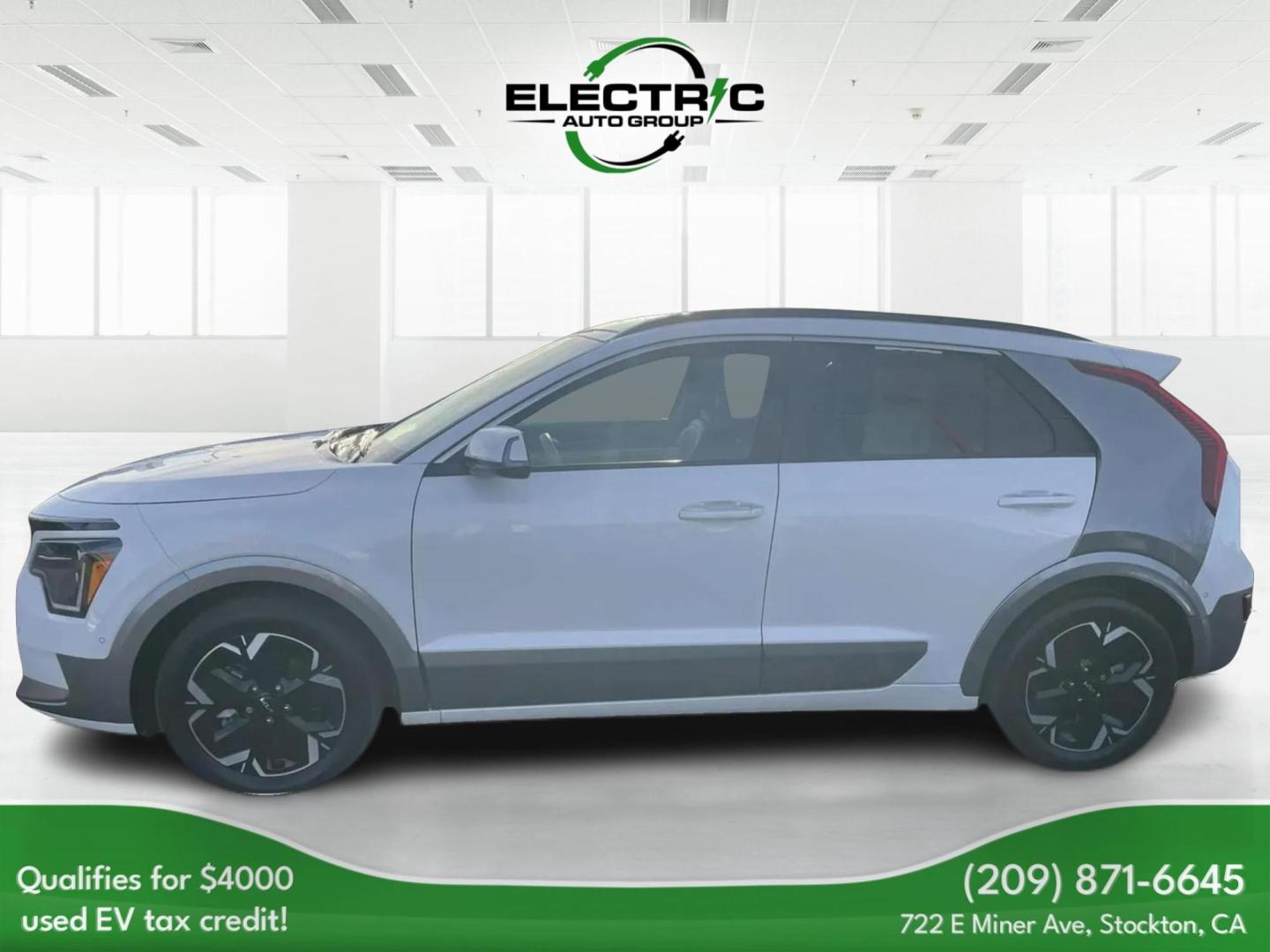 2023 WHITE Kia Niro EV Wave (KNDCT3L19P5) , 6A transmission, located at 722 E Miner Ave, Stockton, CA, 95202, (209) 871-6645, 37.956711, -121.282310 - PLUS TAXES AND FEES - Photo#12