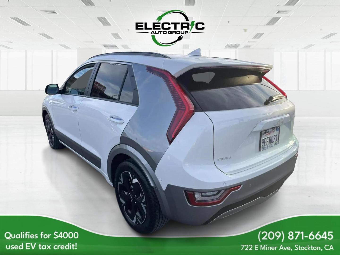 2023 WHITE Kia Niro EV Wave (KNDCT3L19P5) , 6A transmission, located at 722 E Miner Ave, Stockton, CA, 95202, (209) 871-6645, 37.956711, -121.282310 - PLUS TAXES AND FEES - Photo#13