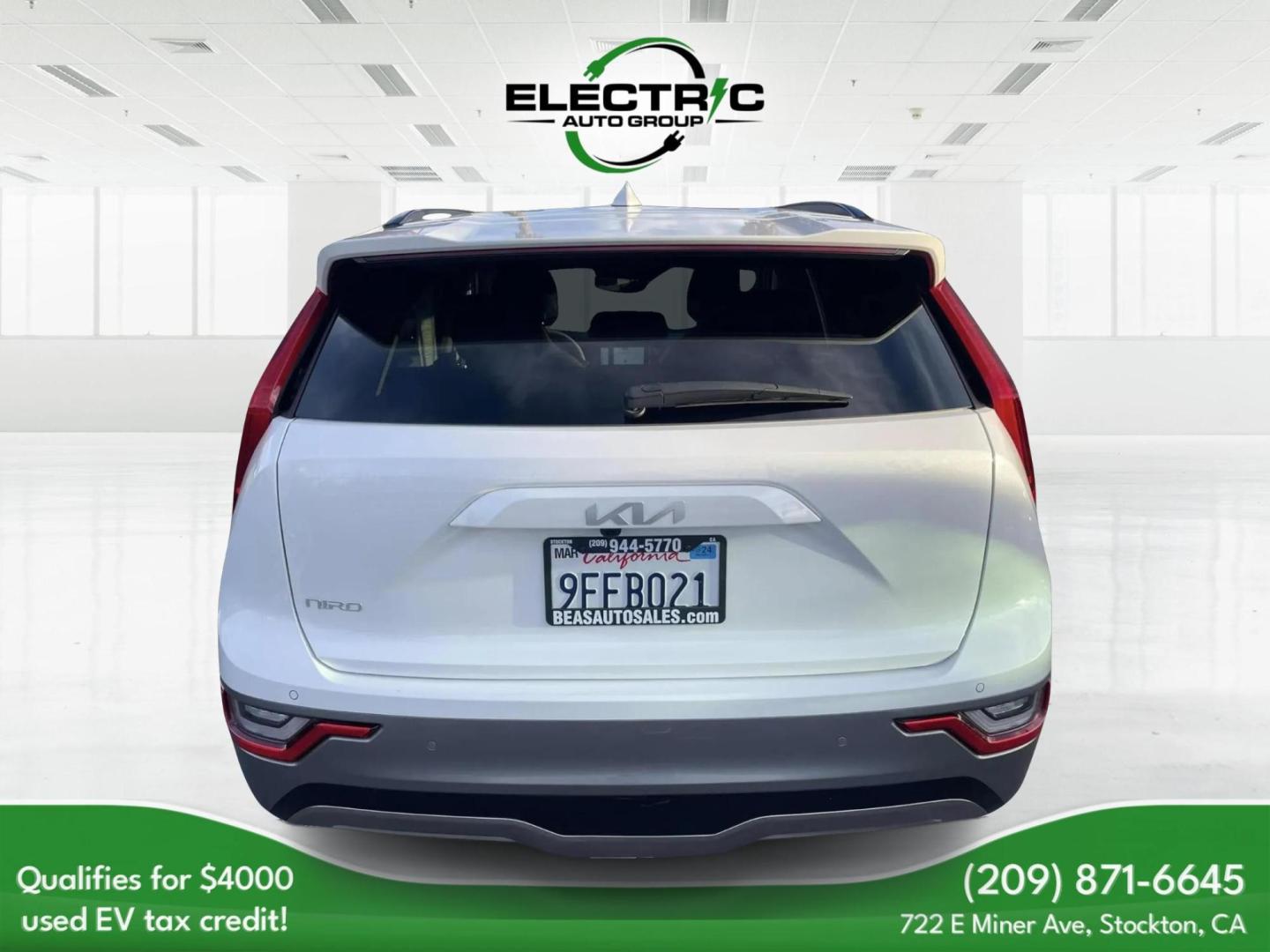 2023 WHITE Kia Niro EV Wave (KNDCT3L19P5) , 6A transmission, located at 722 E Miner Ave, Stockton, CA, 95202, (209) 871-6645, 37.956711, -121.282310 - PLUS TAXES AND FEES - Photo#14