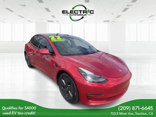2022 Tesla Model 3 Long Range FULLY ELECTRIC VEHICLE 