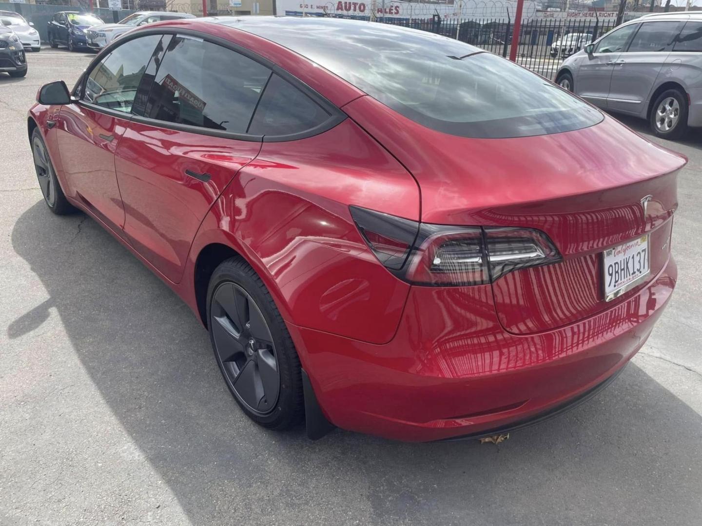 2022 Tesla Model 3 Long Range (5YJ3E1EBXNF) with an ELECTRIC engine, 1A transmission, located at 722 E Miner Ave, Stockton, CA, 95202, (209) 871-6645, 37.956711, -121.282310 - PLUS TAXES AND FEES NO CHARGER AVAILABLE - Photo#8