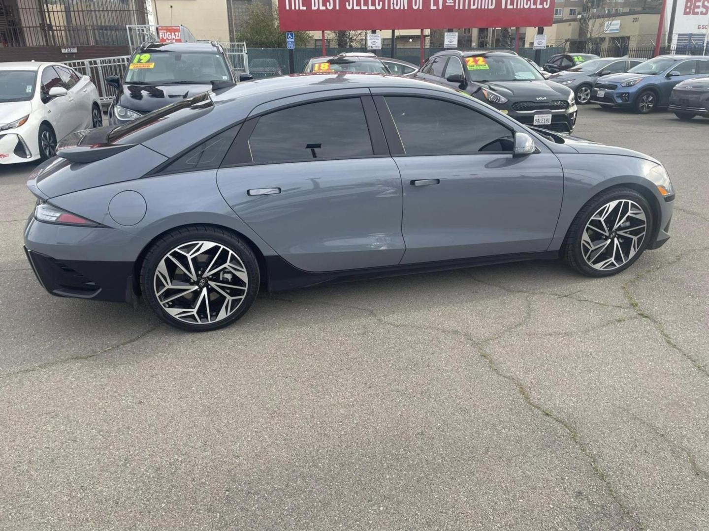 2023 Hyundai Ioniq 6 SEL (KMHM34AA5PA) with an ELECTRIC engine, 1A transmission, located at 722 E Miner Ave, Stockton, CA, 95202, (209) 871-6645, 37.956711, -121.282310 - PLUS TAXES AND FEES NO CHANGER AVAILABLE - Photo#6