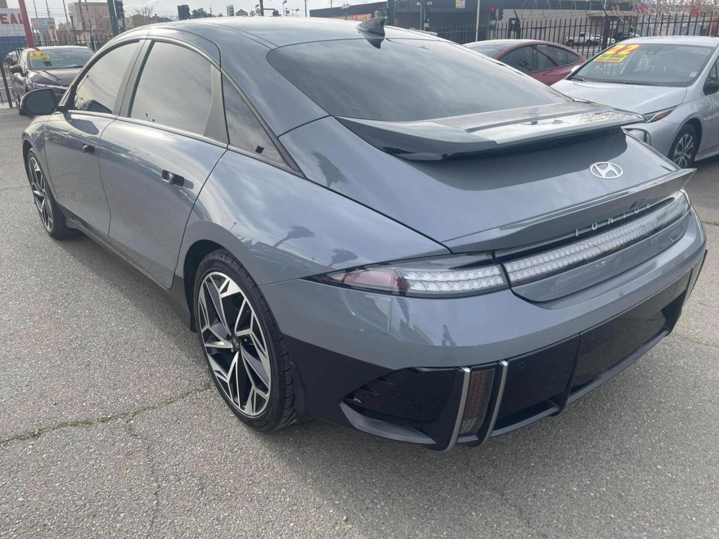 2023 Hyundai Ioniq 6 SEL (KMHM34AA5PA) with an ELECTRIC engine, 1A transmission, located at 722 E Miner Ave, Stockton, CA, 95202, (209) 871-6645, 37.956711, -121.282310 - PLUS TAXES AND FEES NO CHANGER AVAILABLE - Photo#9