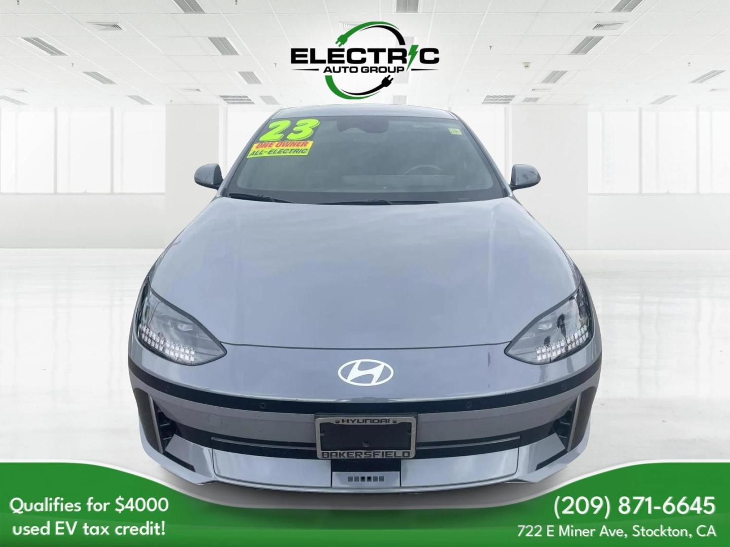 2023 Hyundai Ioniq 6 SEL (KMHM34AA5PA) with an ELECTRIC engine, 1A transmission, located at 722 E Miner Ave, Stockton, CA, 95202, (209) 871-6645, 37.956711, -121.282310 - PLUS TAXES AND FEES NO CHANGER AVAILABLE - Photo#4