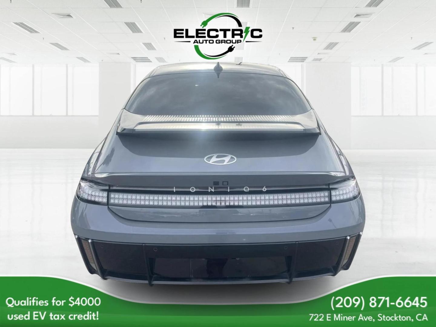 2023 Hyundai Ioniq 6 SEL (KMHM34AA5PA) with an ELECTRIC engine, 1A transmission, located at 722 E Miner Ave, Stockton, CA, 95202, (209) 871-6645, 37.956711, -121.282310 - PLUS TAXES AND FEES NO CHANGER AVAILABLE - Photo#10