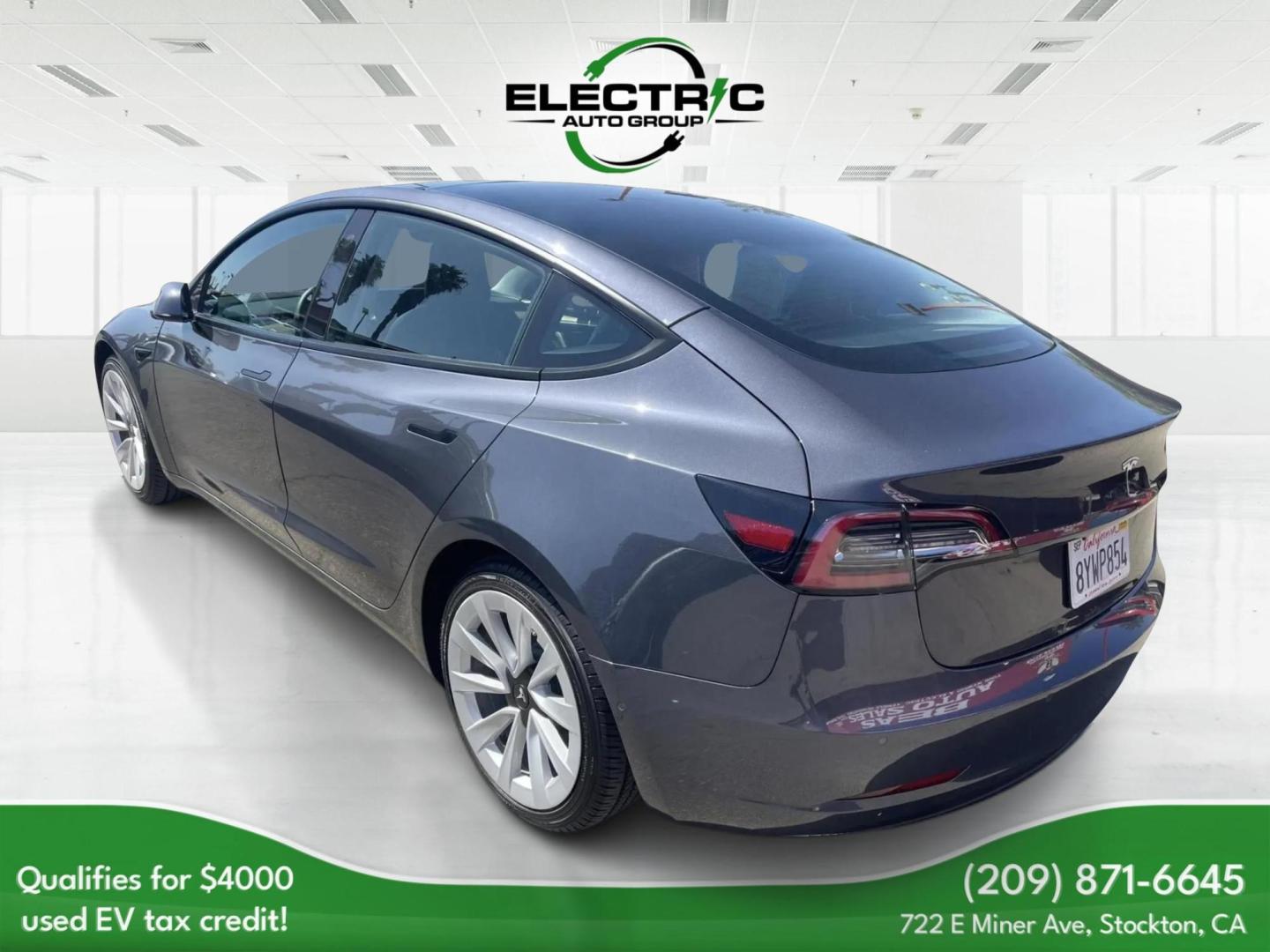 2021 Tesla Model 3 Standard Range Plus (5YJ3E1EA7MF) with an ELECTRIC engine, 1A transmission, located at 722 E Miner Ave, Stockton, CA, 95202, (209) 871-6645, 37.956711, -121.282310 - PLUS TAXES AND FEES NO CHARGER AVAILABLE - Photo#9