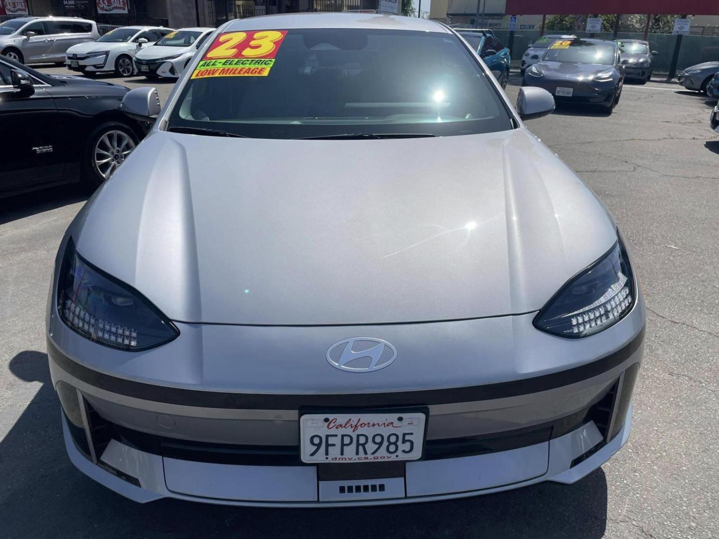 2023 Hyundai Ioniq 6 SEL (KMHM34AA9PA) with an ELECTRIC engine, 1A transmission, located at 722 E Miner Ave, Stockton, CA, 95202, (209) 871-6645, 37.956711, -121.282310 - PLUS TAXES AND FEES NO CHARGER AVAILABLE - Photo#2