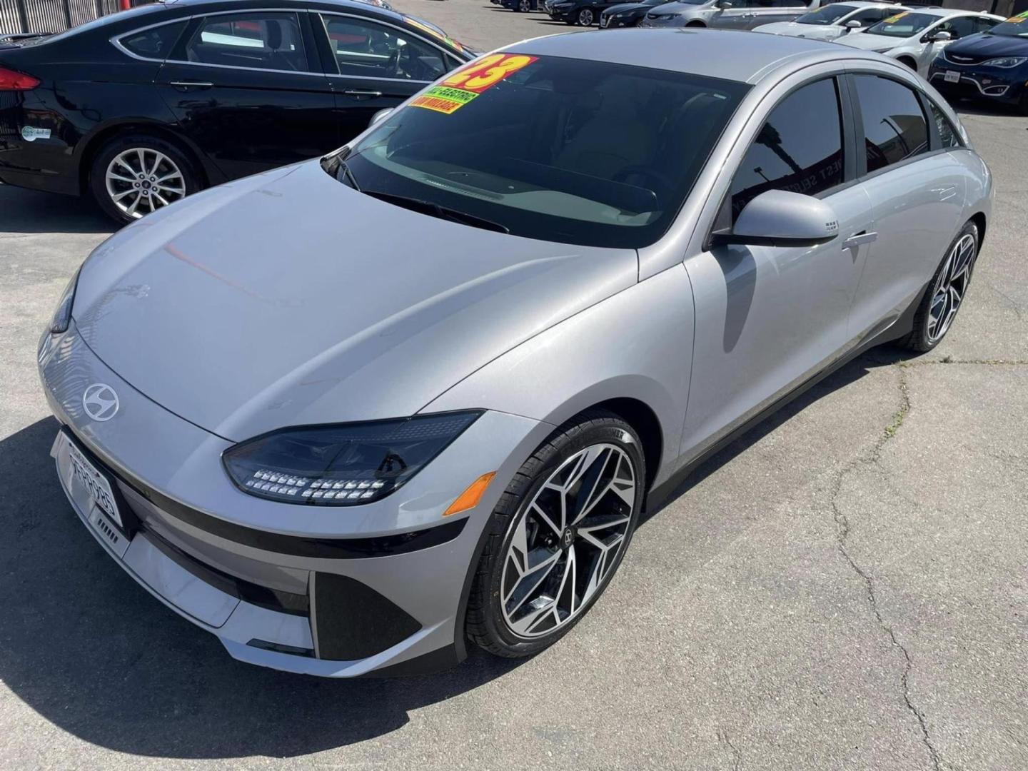 2023 Hyundai Ioniq 6 SEL (KMHM34AA9PA) with an ELECTRIC engine, 1A transmission, located at 722 E Miner Ave, Stockton, CA, 95202, (209) 871-6645, 37.956711, -121.282310 - PLUS TAXES AND FEES NO CHARGER AVAILABLE - Photo#3