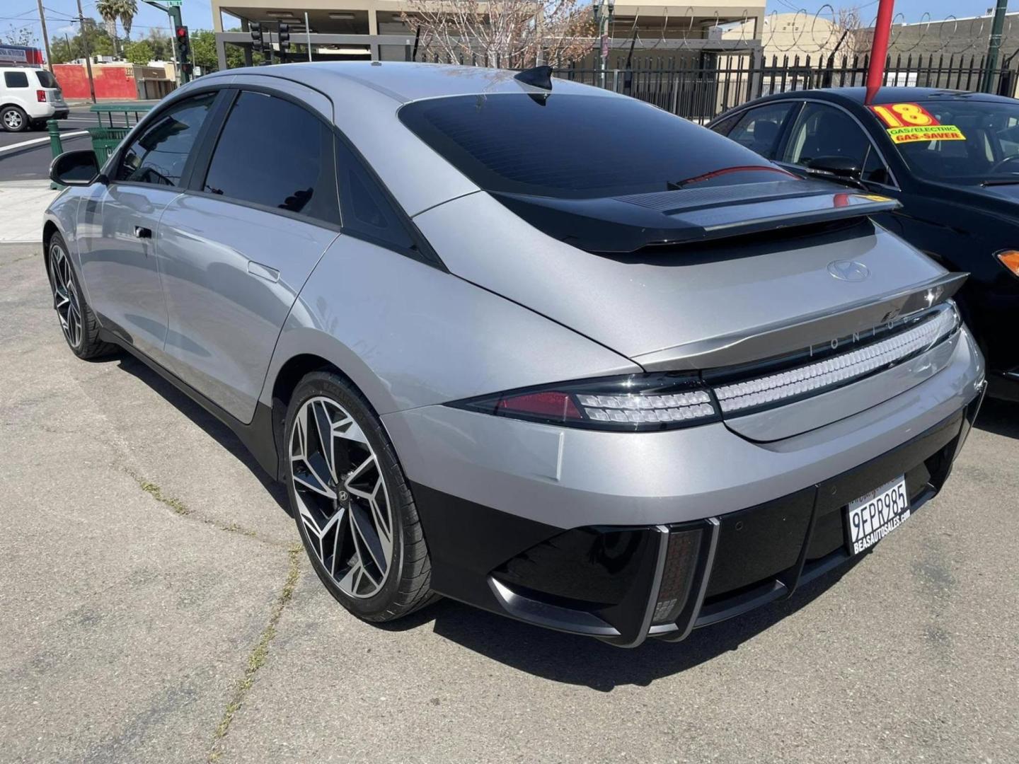 2023 Hyundai Ioniq 6 SEL (KMHM34AA9PA) with an ELECTRIC engine, 1A transmission, located at 722 E Miner Ave, Stockton, CA, 95202, (209) 871-6645, 37.956711, -121.282310 - PLUS TAXES AND FEES NO CHARGER AVAILABLE - Photo#5
