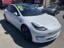 2021 WHITE Tesla Model 3 Standard Range Plus (5YJ3E1EA7MF) with an ELECTRIC engine, 1A transmission, located at 722 E Miner Ave, Stockton, CA, 95202, (209) 871-6645, 37.956711, -121.282310 - PLUS TAXES AND FEES NO CHARGER AVAIABLE - Photo#1