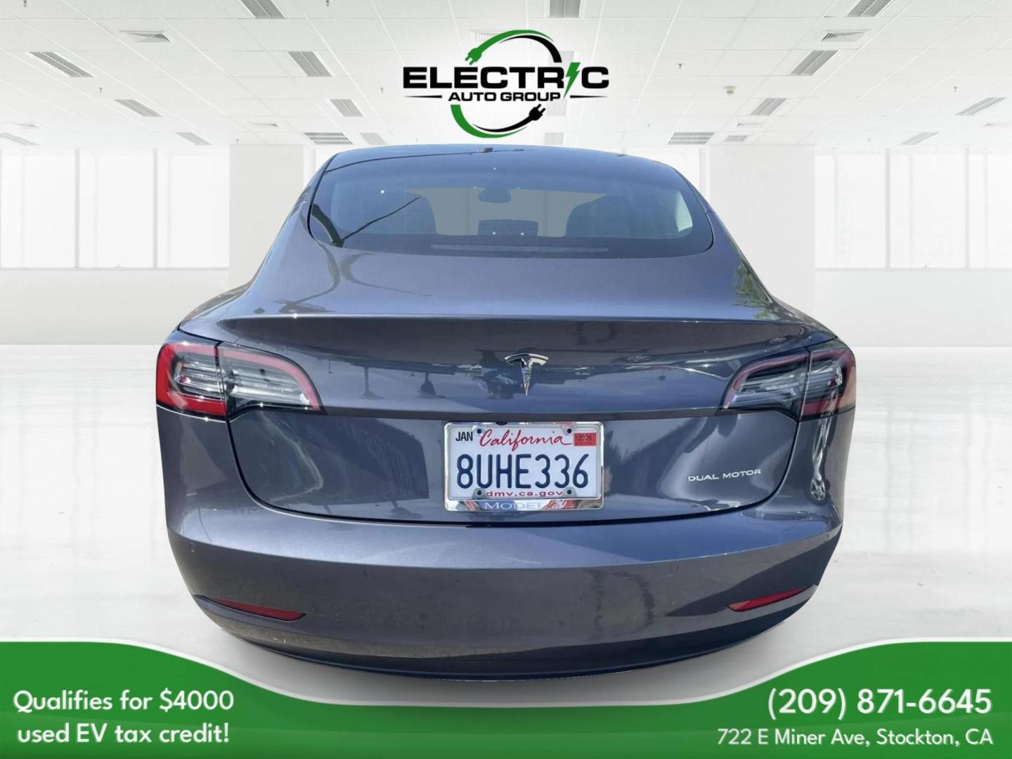2021 WHITE Tesla Model 3 Long Range (5YJ3E1EBXMF) with an ELECTRIC engine, 1A transmission, located at 722 E Miner Ave, Stockton, CA, 95202, (209) 871-6645, 37.956711, -121.282310 - PLUS TAXES AND FEES NO CHARGER AVAILABLE - Photo#4