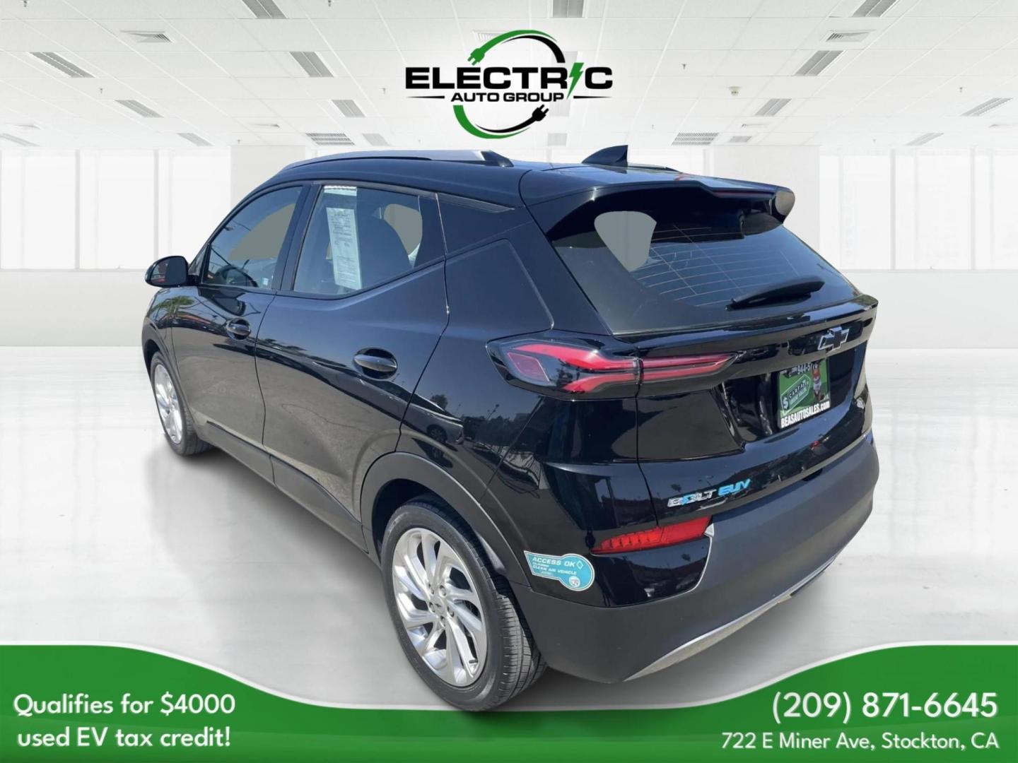 2022 Chevrolet Bolt EV 1LT (1G1FY6S01N4) with an ELECTRIC engine, 1A transmission, located at 722 E Miner Ave, Stockton, CA, 95202, (209) 871-6645, 37.956711, -121.282310 - PLUS TAXES AND FEES NO CHARGER AVAILABLE - Photo#10