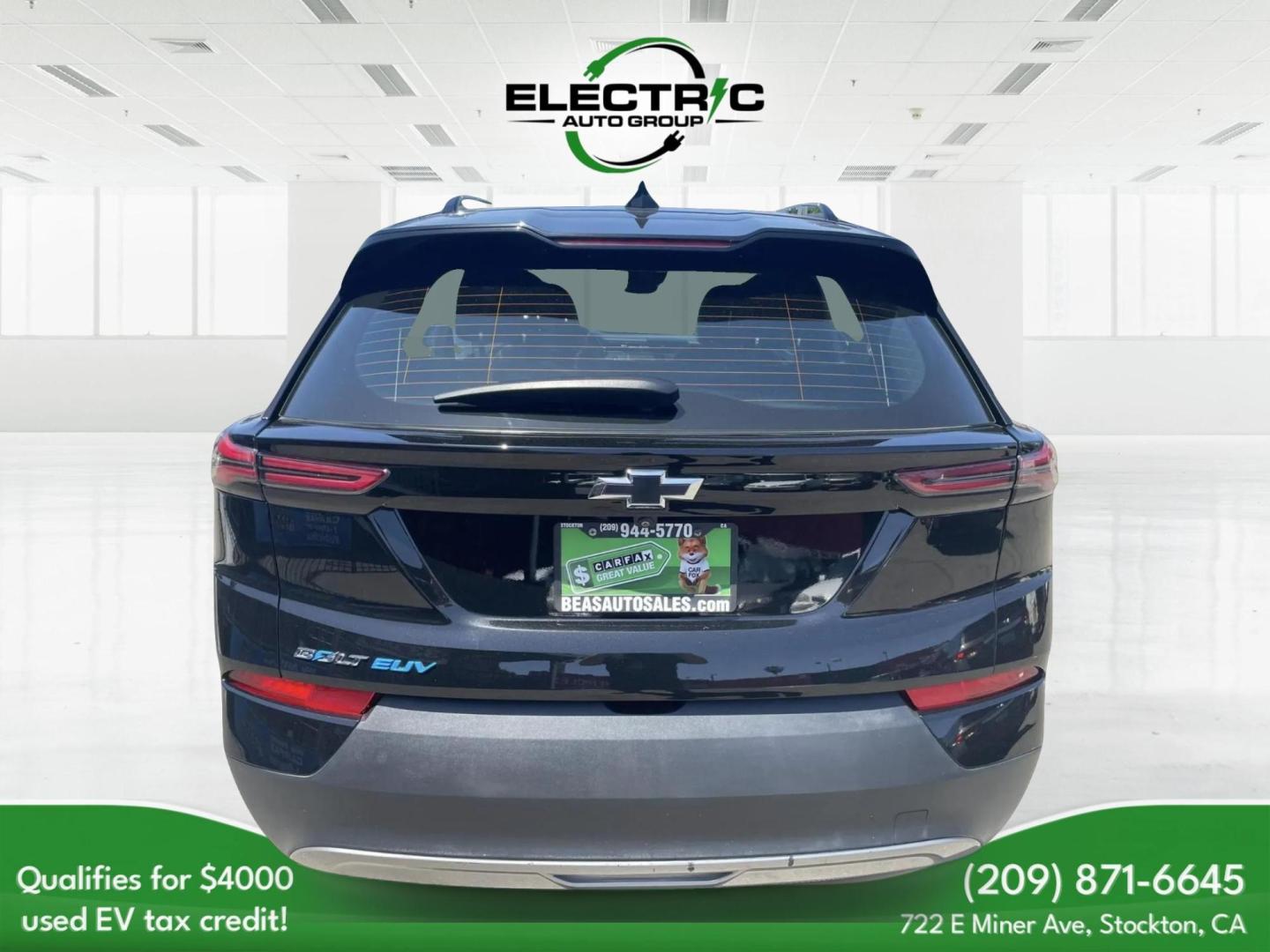 2022 Chevrolet Bolt EV 1LT (1G1FY6S01N4) with an ELECTRIC engine, 1A transmission, located at 722 E Miner Ave, Stockton, CA, 95202, (209) 871-6645, 37.956711, -121.282310 - PLUS TAXES AND FEES NO CHARGER AVAILABLE - Photo#11