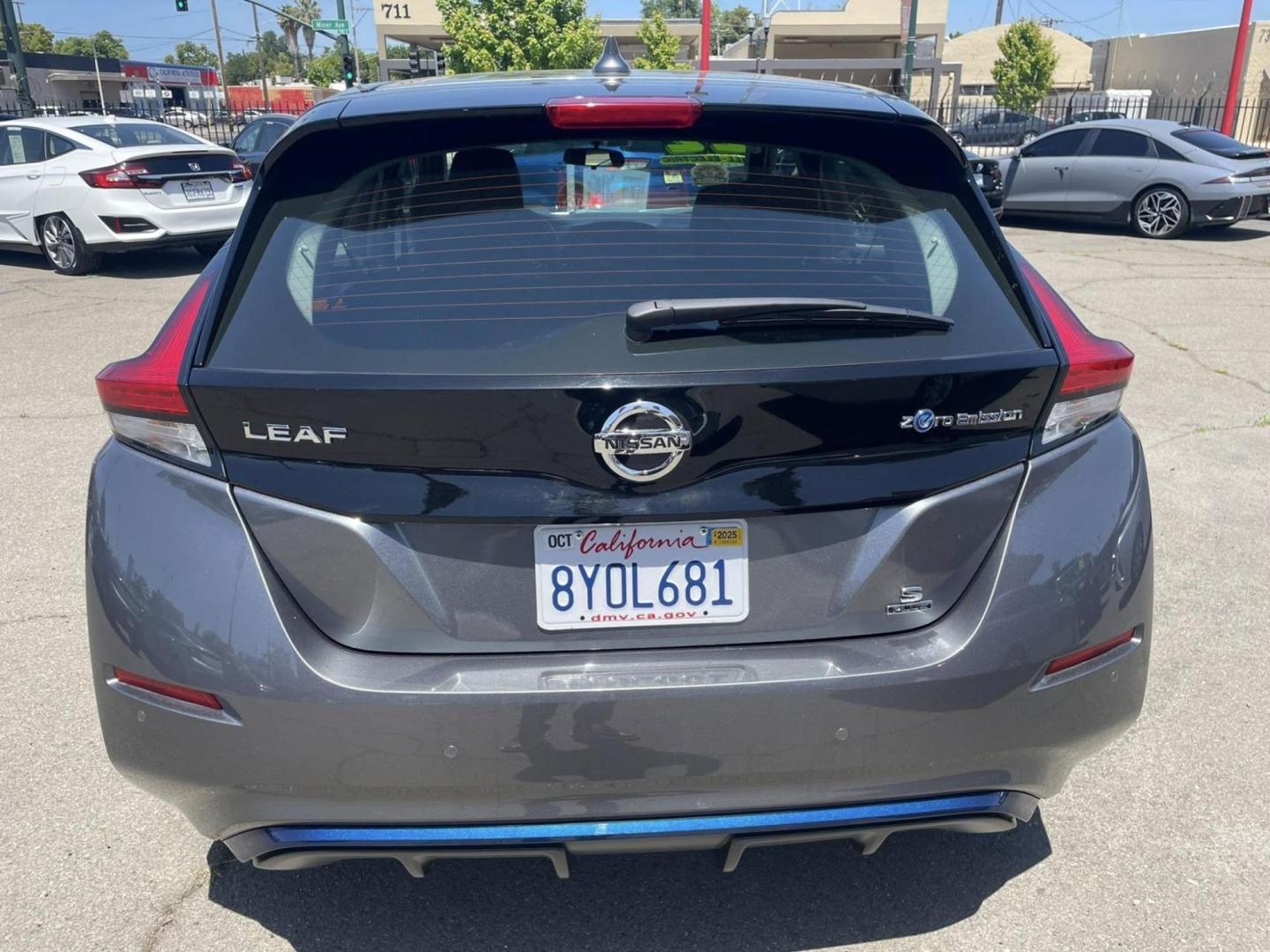 2022 Nissan LEAF SV (1N4BZ1CV4NC) with an ELECTRIC engine, CVT transmission, located at 722 E Miner Ave, Stockton, CA, 95202, (209) 871-6645, 37.956711, -121.282310 - PLUS TAXES AND FEES NO CHARGER AVAILABLE - Photo#11