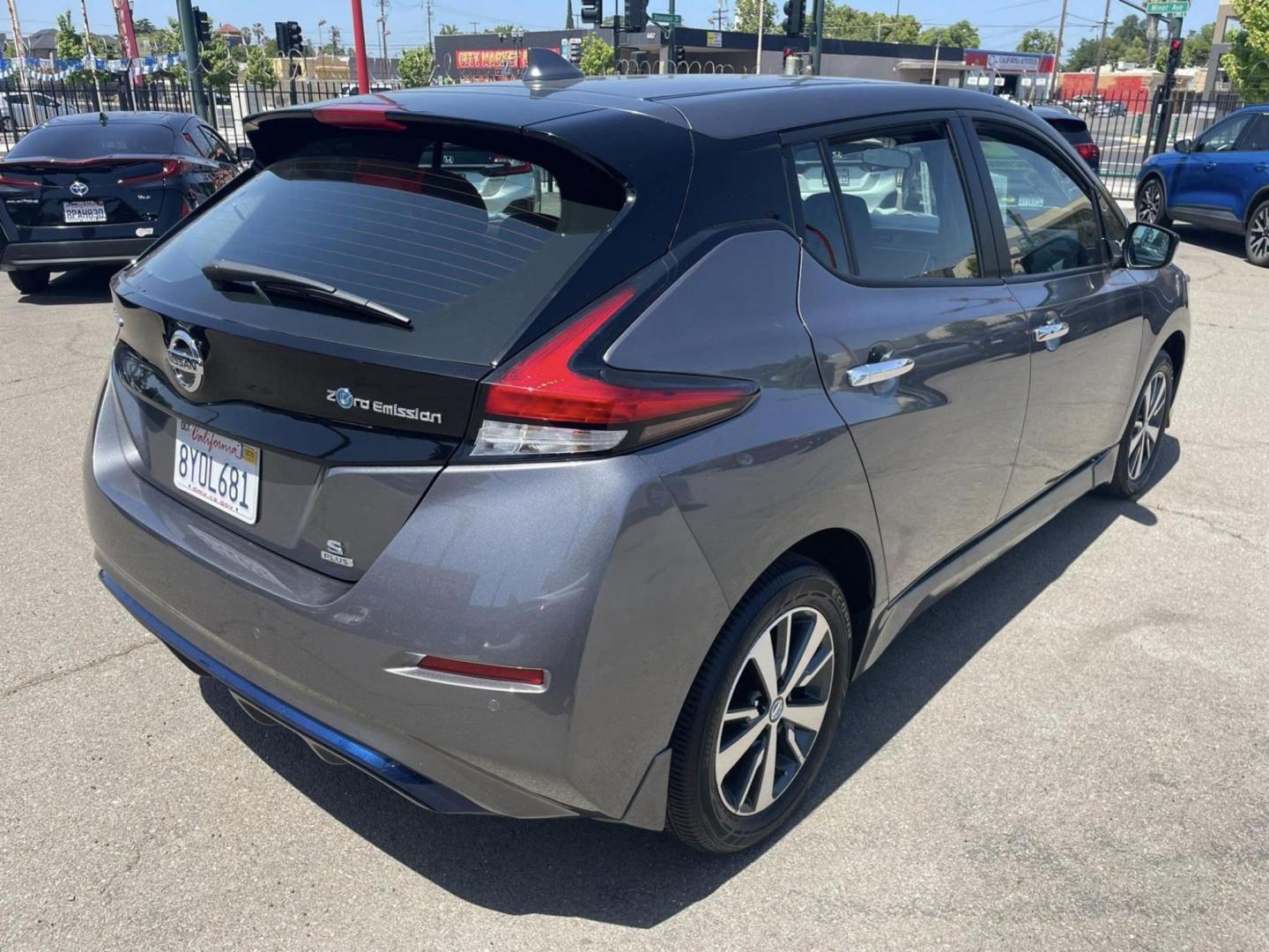 2022 Nissan LEAF SV (1N4BZ1CV4NC) with an ELECTRIC engine, CVT transmission, located at 722 E Miner Ave, Stockton, CA, 95202, (209) 871-6645, 37.956711, -121.282310 - PLUS TAXES AND FEES NO CHARGER AVAILABLE - Photo#12