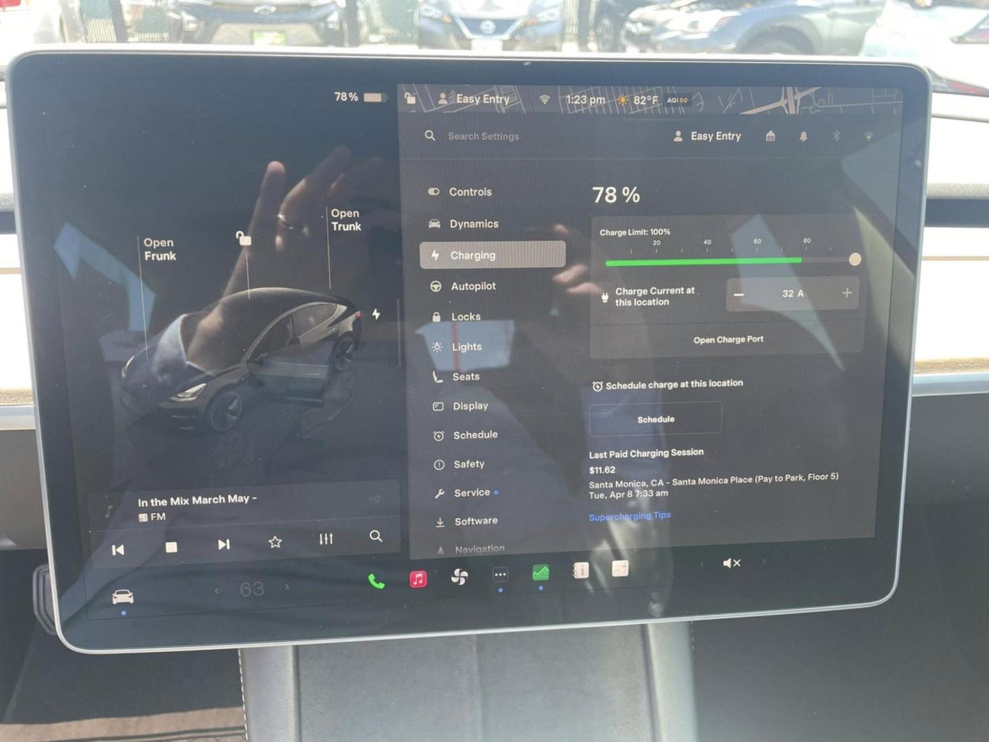2022 Tesla Model 3 Standard Range Plus (5YJ3E1EAXNF) with an ELECTRIC engine, 1A transmission, located at 722 E Miner Ave, Stockton, CA, 95202, (209) 871-6645, 37.956711, -121.282310 - PLUS TAXES AND FEES NO CHARGER AVAILABLE - Photo#9