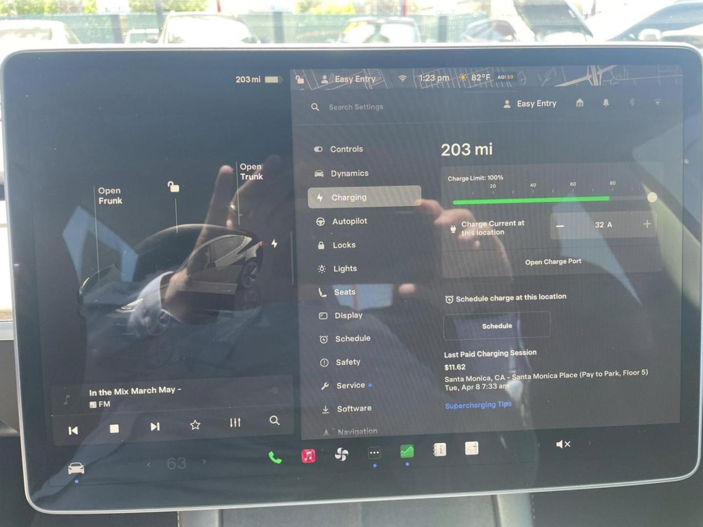 2022 Tesla Model 3 Standard Range Plus (5YJ3E1EAXNF) with an ELECTRIC engine, 1A transmission, located at 722 E Miner Ave, Stockton, CA, 95202, (209) 871-6645, 37.956711, -121.282310 - PLUS TAXES AND FEES NO CHARGER AVAILABLE - Photo#10