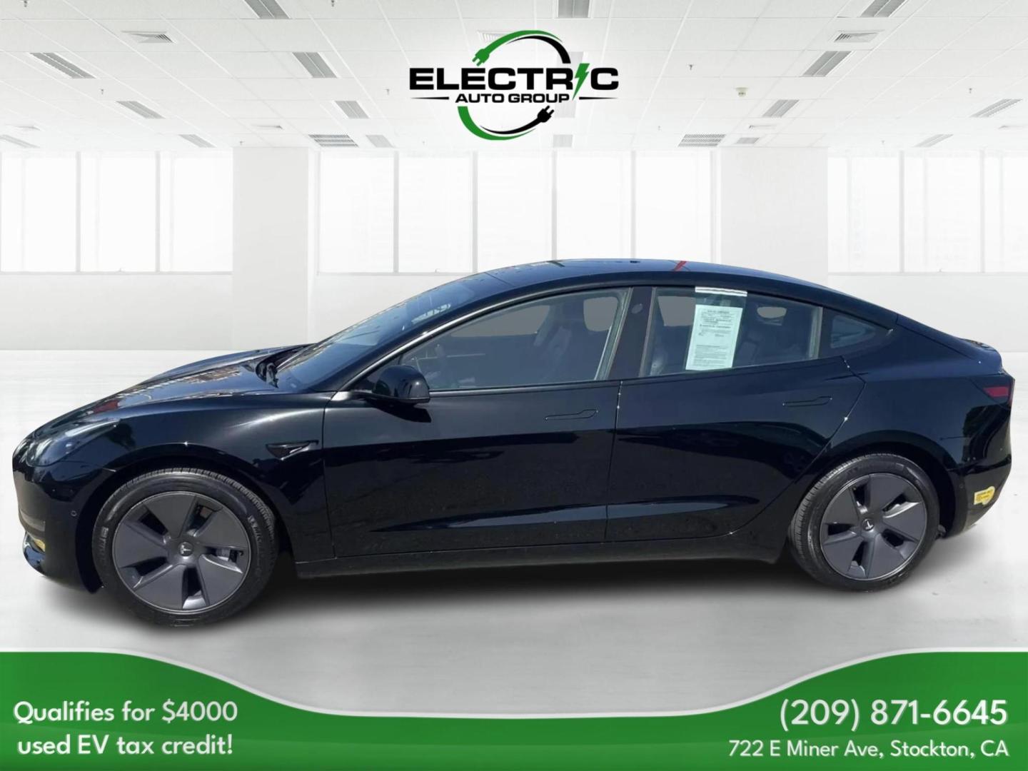 2022 Tesla Model 3 Standard Range Plus (5YJ3E1EAXNF) with an ELECTRIC engine, 1A transmission, located at 722 E Miner Ave, Stockton, CA, 95202, (209) 871-6645, 37.956711, -121.282310 - PLUS TAXES AND FEES NO CHARGER AVAILABLE - Photo#4