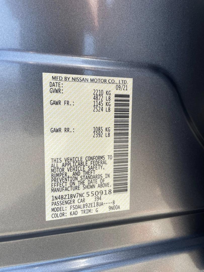 2022 Nissan LEAF S (1N4BZ1BV7NC) with an ELECTRIC engine, CVT transmission, located at 722 E Miner Ave, Stockton, CA, 95202, (209) 871-6645, 37.956711, -121.282310 - PLUS TAXES AND FEES NO CHARGER AVAILABLE - Photo#9