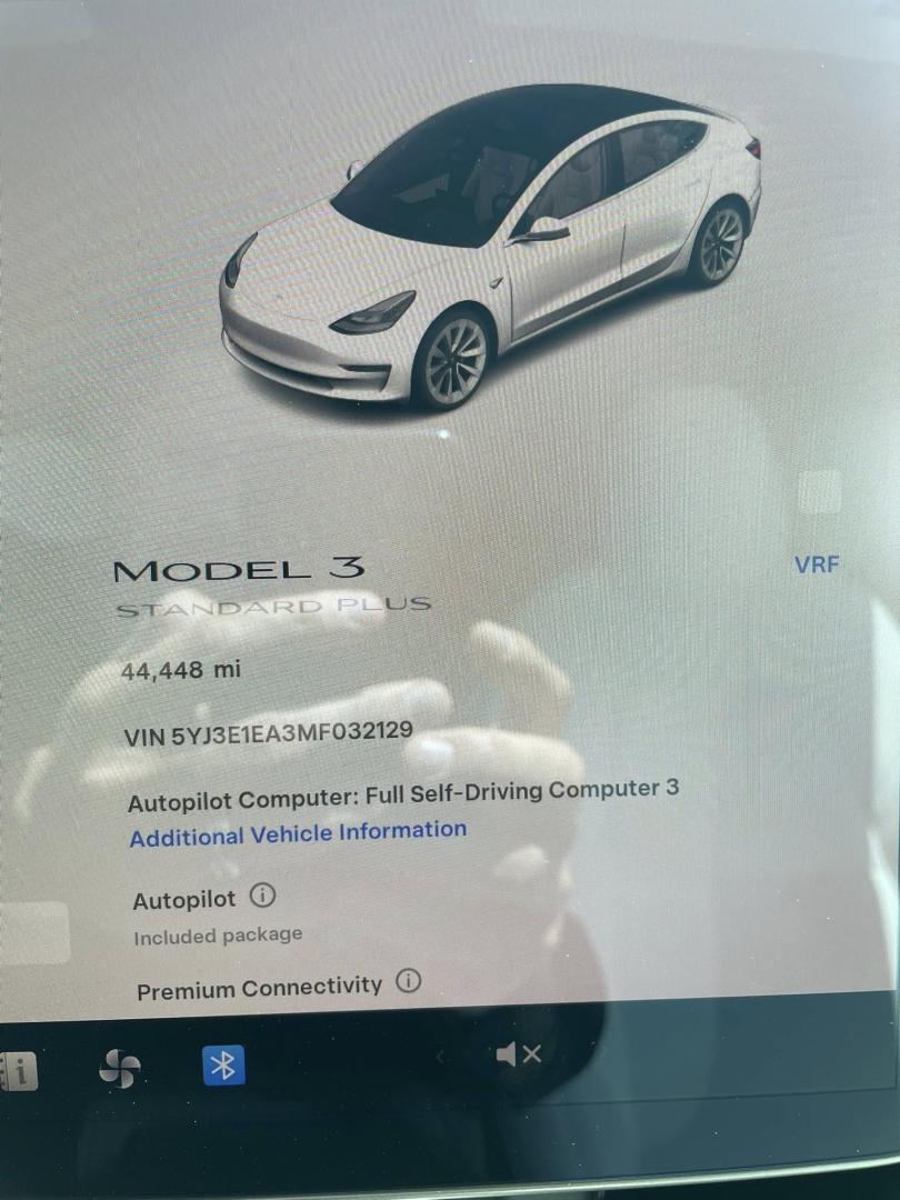 2021 Tesla Model 3 Standard Range Plus (5YJ3E1EA3MF) with an ELECTRIC engine, 1A transmission, located at 722 E Miner Ave, Stockton, CA, 95202, (209) 871-6645, 37.956711, -121.282310 - PLUS TAXES AND FEES NO CHARGER AVAILABLE - Photo#14
