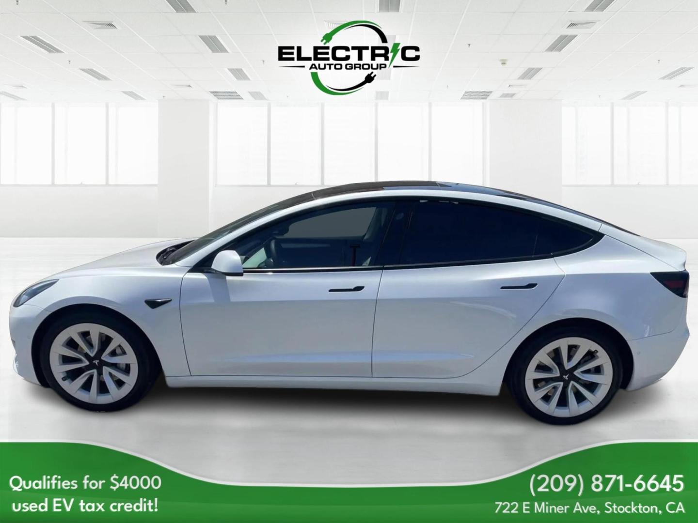 2021 Tesla Model 3 Standard Range Plus (5YJ3E1EA3MF) with an ELECTRIC engine, 1A transmission, located at 722 E Miner Ave, Stockton, CA, 95202, (209) 871-6645, 37.956711, -121.282310 - PLUS TAXES AND FEES NO CHARGER AVAILABLE - Photo#3