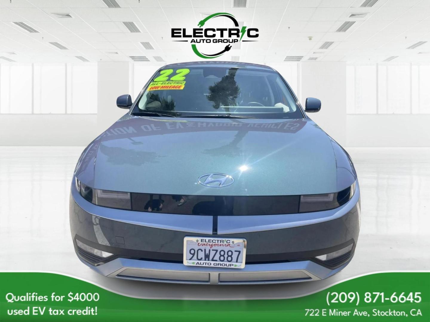 2022 Hyundai Ioniq 5 SE (KM8KM4AE8NU) with an ELECTRIC engine, located at 722 E Miner Ave, Stockton, CA, 95202, (209) 871-6645, 37.956711, -121.282310 - PLUS TAXES AND FEES NO CHARGER AVAILABLE - Photo#2