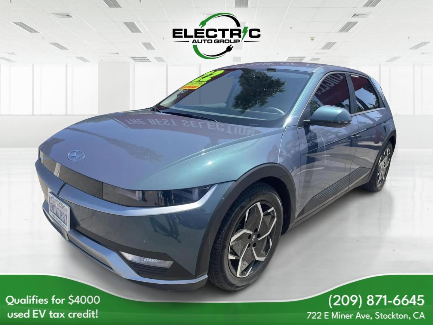 2022 Hyundai Ioniq 5 SE (KM8KM4AE8NU) with an ELECTRIC engine, located at 722 E Miner Ave, Stockton, CA, 95202, (209) 871-6645, 37.956711, -121.282310 - PLUS TAXES AND FEES NO CHARGER AVAILABLE - Photo#3
