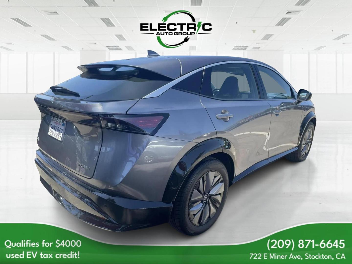 2023 Nissan Ariya Engage (JN1AF0BA6PM) with an ELECTRIC engine, 1A transmission, located at 722 E Miner Ave, Stockton, CA, 95202, (209) 871-6645, 37.956711, -121.282310 - PLUS TAXES AND FEES NO CHARGER AVAILABLE - Photo#13