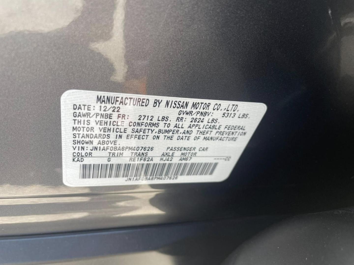 2023 Nissan Ariya Engage (JN1AF0BA6PM) with an ELECTRIC engine, 1A transmission, located at 722 E Miner Ave, Stockton, CA, 95202, (209) 871-6645, 37.956711, -121.282310 - PLUS TAXES AND FEES NO CHARGER AVAILABLE - Photo#15