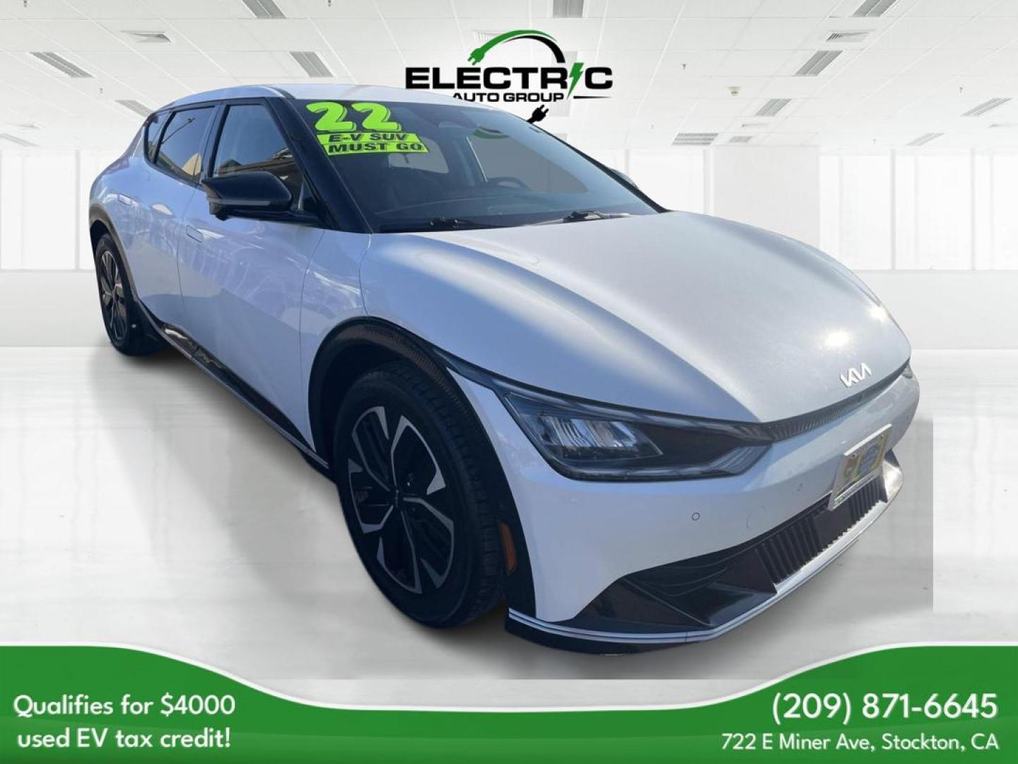 2022 Kia EV6 GT-Line (KNDC3DLC0N5) , located at 722 E Miner Ave, Stockton, CA, 95202, (209) 871-6645, 37.956711, -121.282310 - PLUS TAXES AND FEES NO CHARGER AVAILABLE - Photo#0