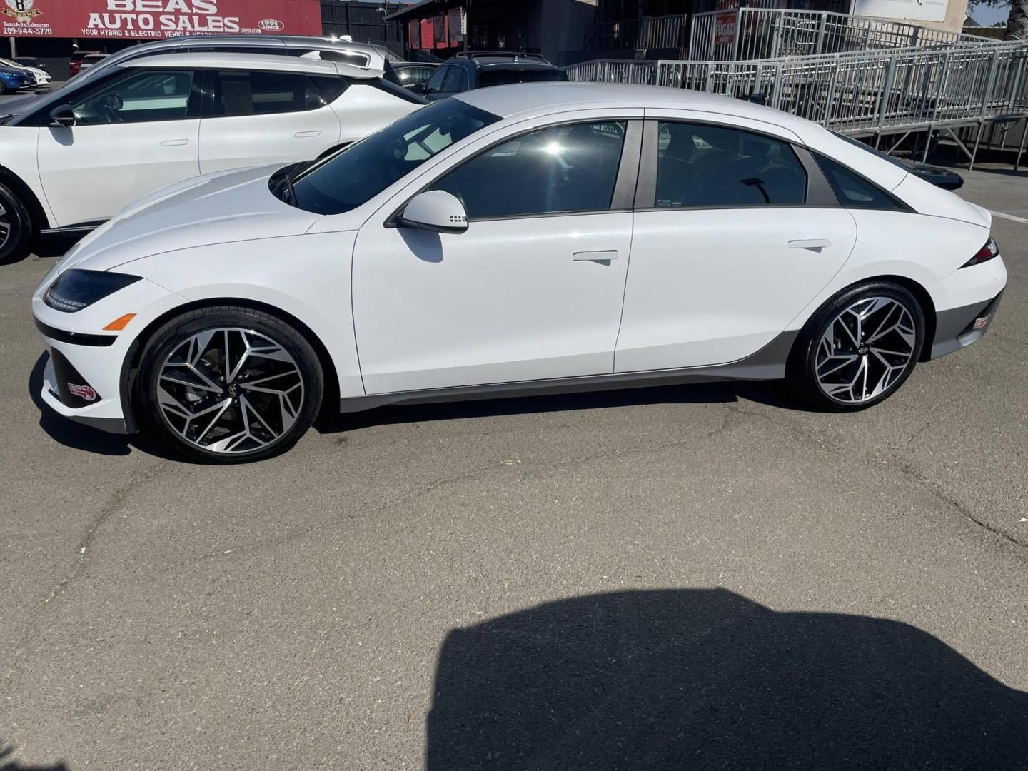 2023 Hyundai Ioniq 6 SEL (KMHM34AA4PA) with an ELECTRIC engine, 1A transmission, located at 722 E Miner Ave, Stockton, CA, 95202, (209) 871-6645, 37.956711, -121.282310 - PLUS TAXES AND FEES NO CHARGER AVAILABLE - Photo#12
