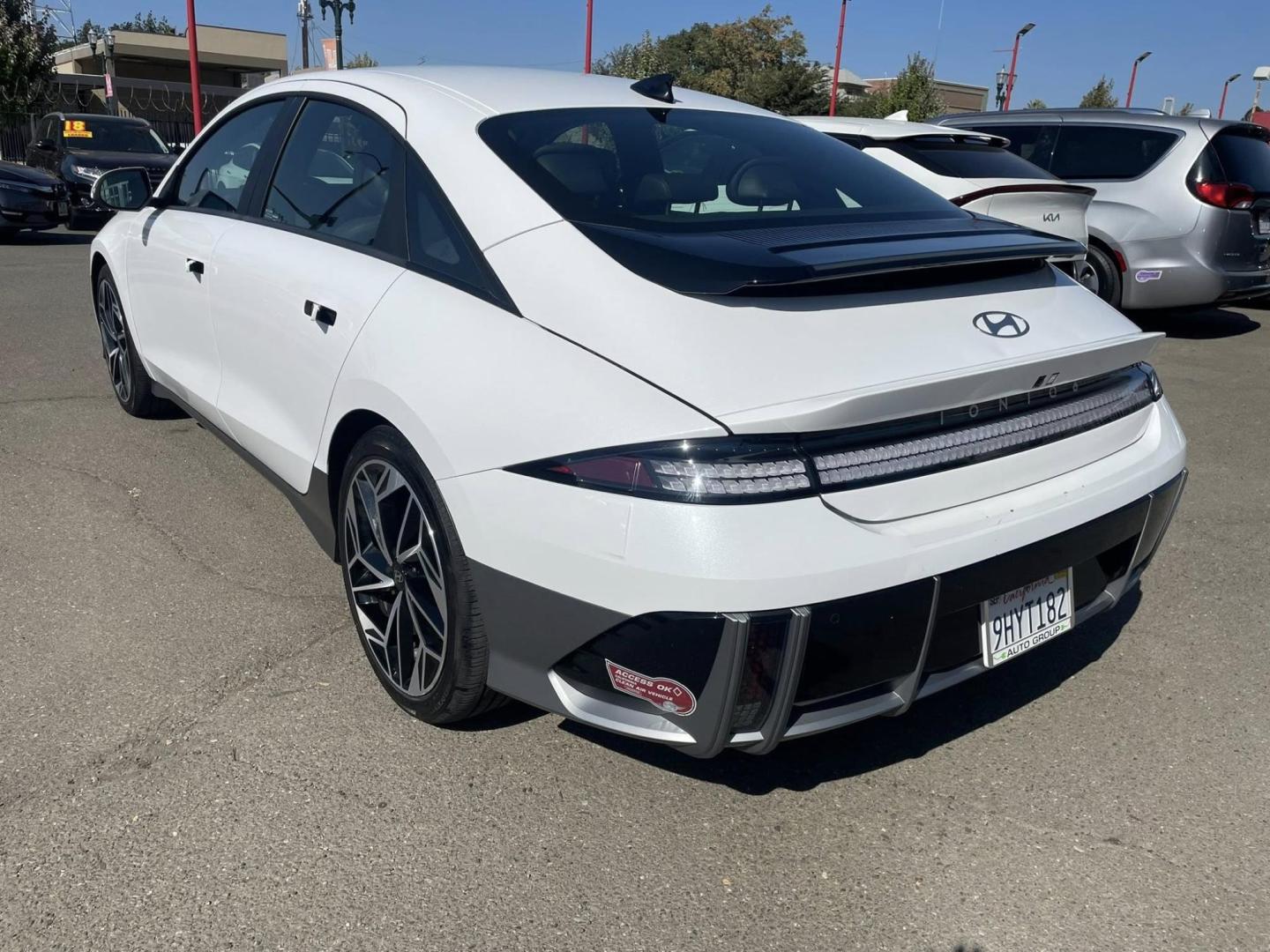 2023 Hyundai Ioniq 6 SEL (KMHM34AA4PA) with an ELECTRIC engine, 1A transmission, located at 722 E Miner Ave, Stockton, CA, 95202, (209) 871-6645, 37.956711, -121.282310 - PLUS TAXES AND FEES NO CHARGER AVAILABLE - Photo#8