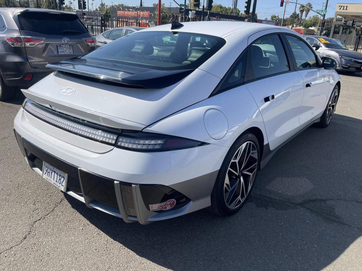 2023 Hyundai Ioniq 6 SEL (KMHM34AA4PA) with an ELECTRIC engine, 1A transmission, located at 722 E Miner Ave, Stockton, CA, 95202, (209) 871-6645, 37.956711, -121.282310 - PLUS TAXES AND FEES NO CHARGER AVAILABLE - Photo#10