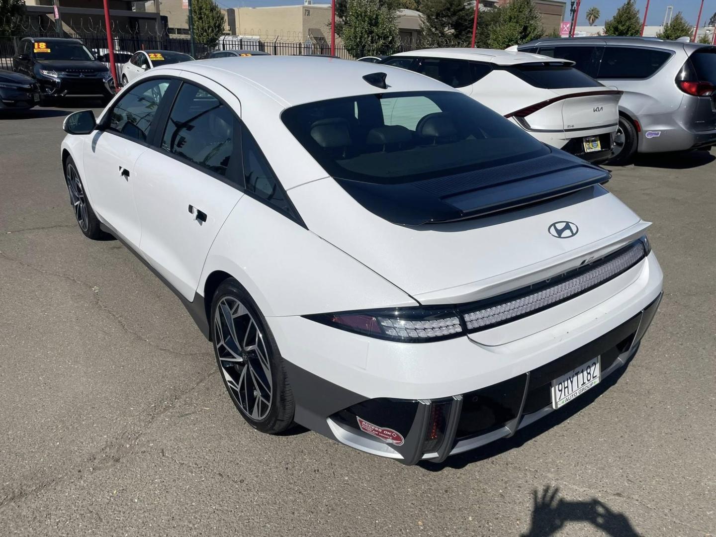 2023 Hyundai Ioniq 6 SEL (KMHM34AA4PA) with an ELECTRIC engine, 1A transmission, located at 722 E Miner Ave, Stockton, CA, 95202, (209) 871-6645, 37.956711, -121.282310 - PLUS TAXES AND FEES NO CHARGER AVAILABLE - Photo#7