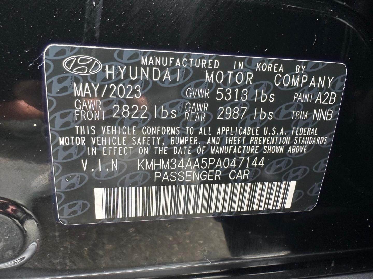 2023 Hyundai Ioniq 6 SEL (KMHM34AA5PA) with an ELECTRIC engine, 1A transmission, located at 722 E Miner Ave, Stockton, CA, 95202, (209) 871-6645, 37.956711, -121.282310 - Photo#25