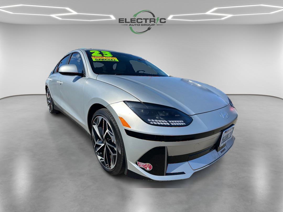 2023 Hyundai Ioniq 6 SEL (KMHM34AA6PA) with an ELECTRIC engine, 1A transmission, located at 722 E Miner Ave, Stockton, CA, 95202, (209) 871-6645, 37.956711, -121.282310- Photo#0