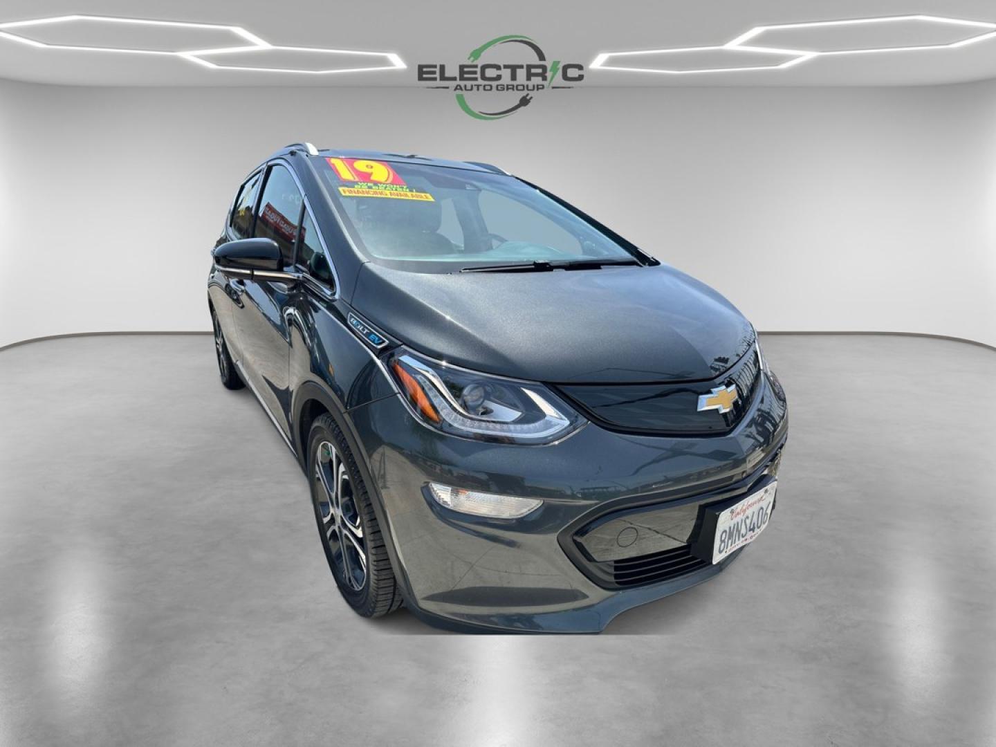 2019 Chevrolet Bolt EV Premier (1G1FZ6S08K4) with an ELECTRIC engine, 1A transmission, located at 722 E Miner Ave, Stockton, CA, 95202, (209) 871-6645, 37.956711, -121.282310 - Photo#0