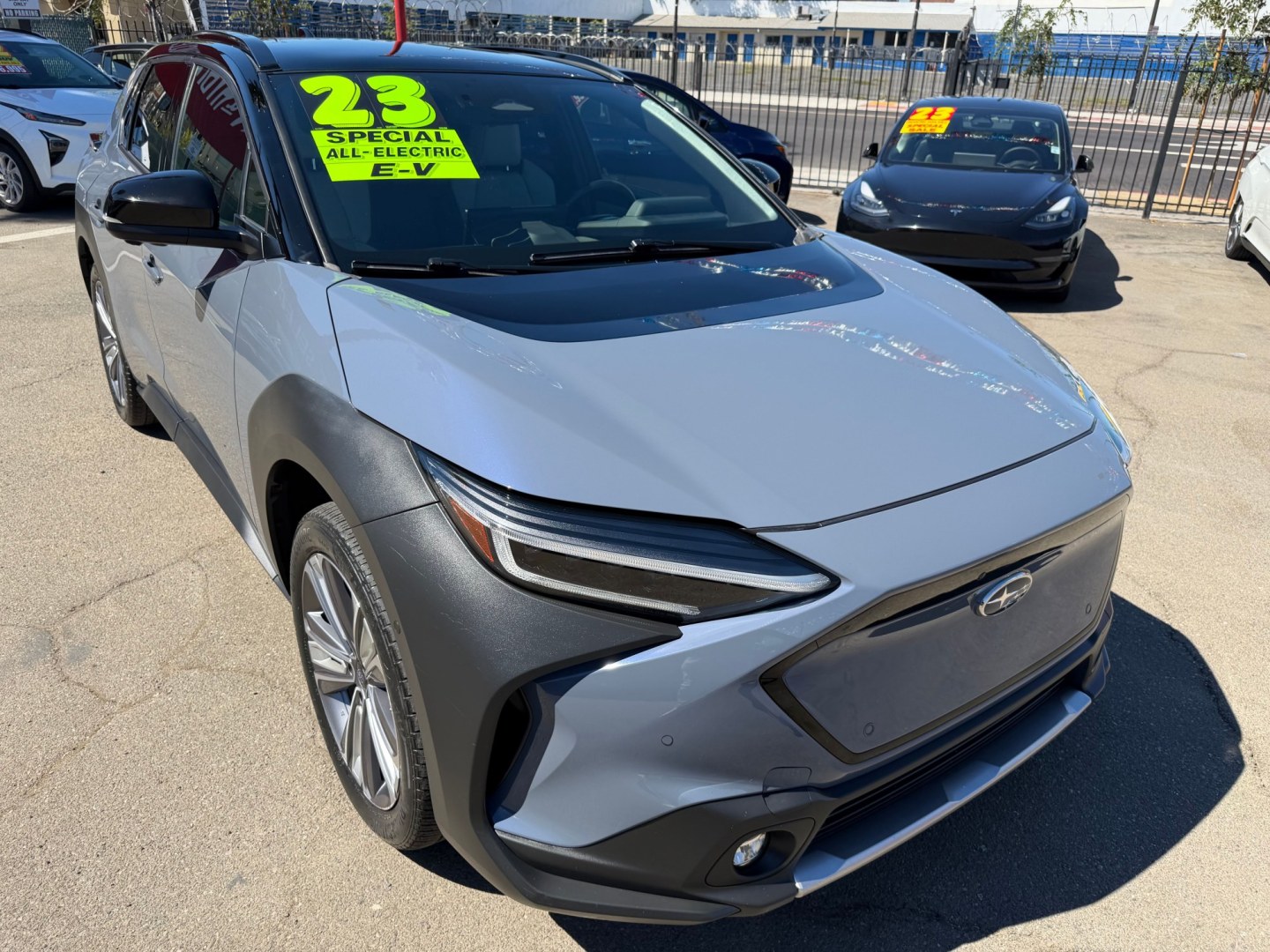 2023 Subaru Solterra Touring (JTMABABAXPA) with an ELECTRIC engine, located at 722 E Miner Ave, Stockton, CA, 95202, (209) 871-6645, 37.956711, -121.282310- Photo#1